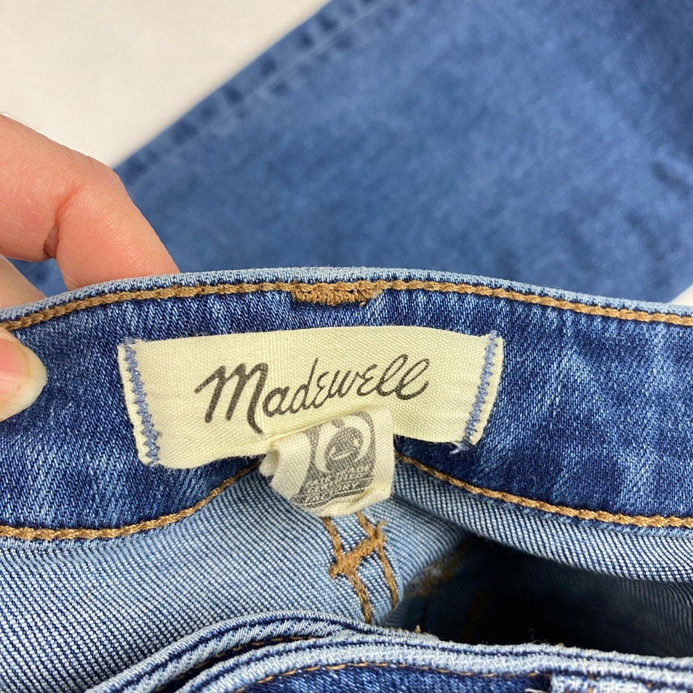 Madewell Jeans Women's Size 26 Curvy Skinny Flare Blue Denim - Picture 8 of 14